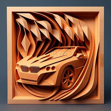 3D модель BMW CE 04 (STL)